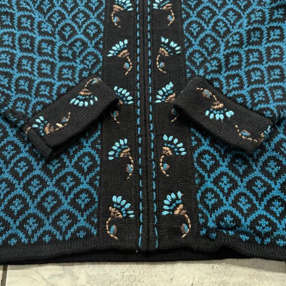 Vintage Nomadic Traders Full Zip Women’s Cardigan M - Picture 3 of 7
